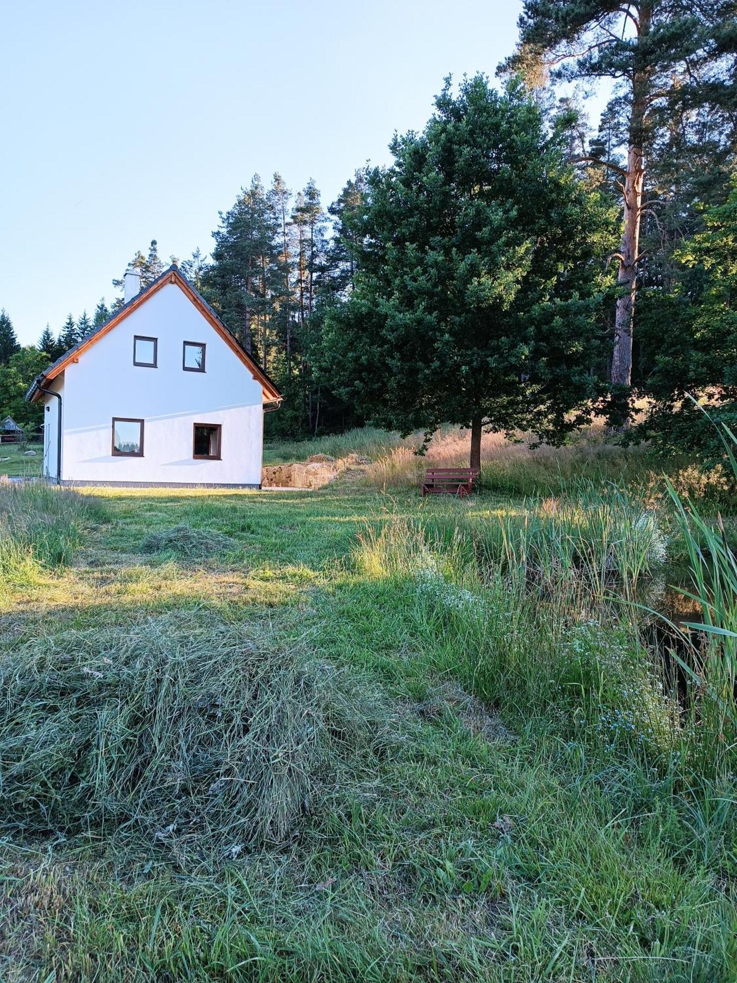 Klidna Lokalita Na Kraji Lesa, Cely Dum S Uschovnu Kol Villa Nová Bystřice Стая снимка