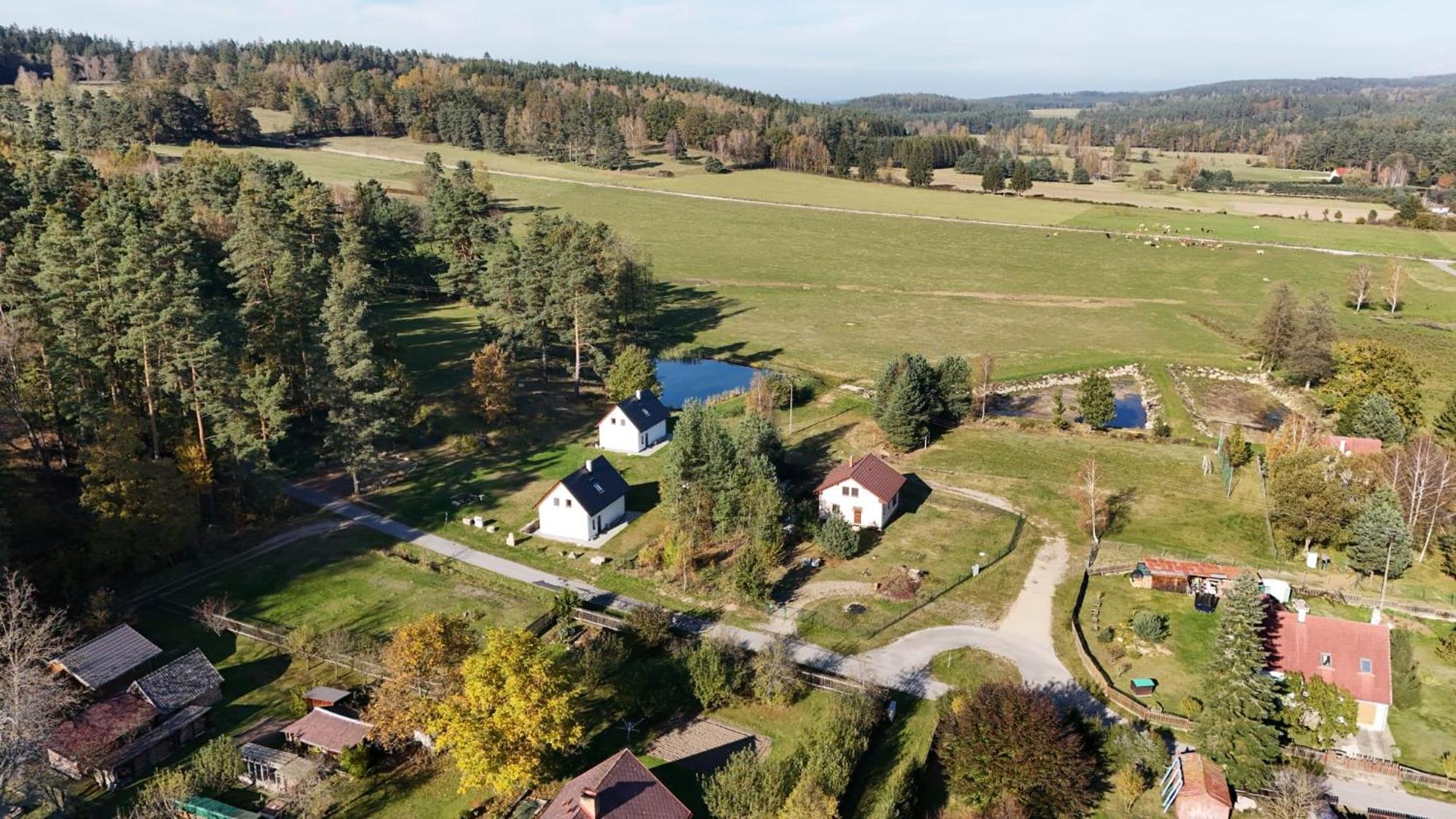 Klidna Lokalita Na Kraji Lesa, Cely Dum S Uschovnu Kol Villa Nová Bystřice Екстериор снимка